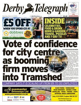 Cover of Derby Telegraph