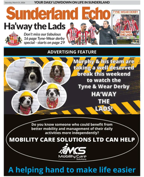 Cover of Sunderland Echo