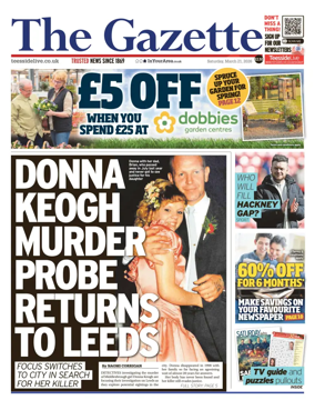 Cover of Teesside Evening Gazette