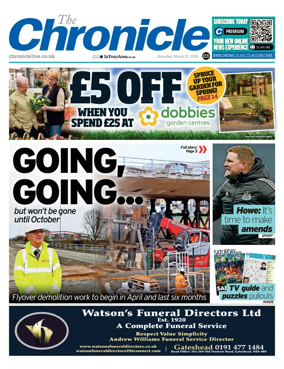 Cover of The Chronicle (South Tyneside and Durham)