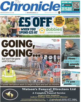 Cover of The Chronicle (UK)