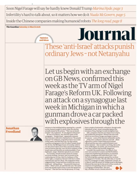 Cover of The Guardian e-paper Journal