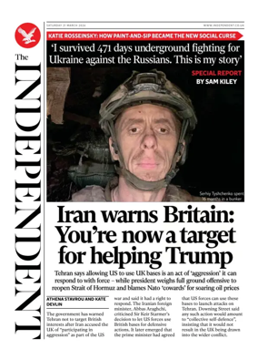 Cover of The Independent