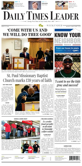 Cover of Daily Times Leader