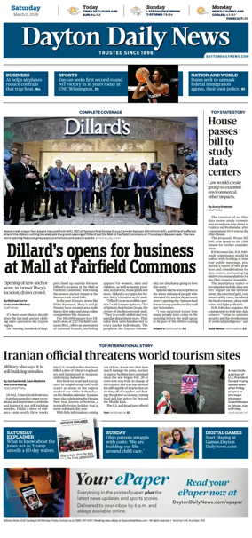 Cover of Dayton Daily News