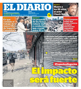 Cover of El Diario