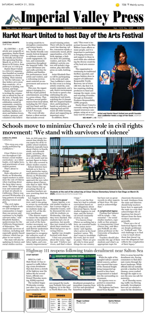 Cover of Imperial Valley Press