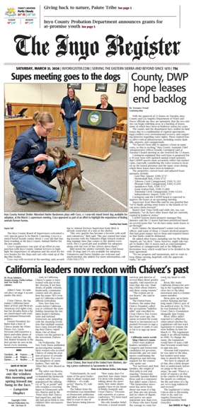 Cover of Inyo Register