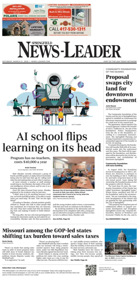 Cover of Springfield News-Leader