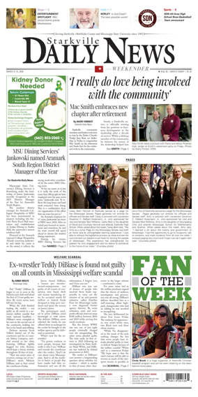 Cover of Starkville Daily News