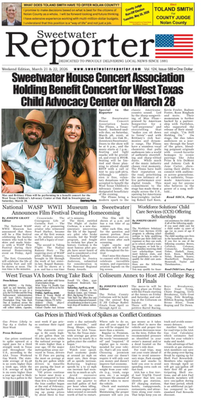 Cover of Sweetwater Reporter