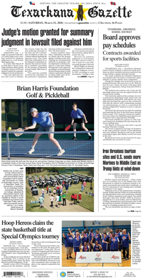 Cover of Texarkana Gazette