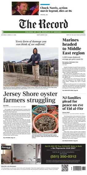 Cover of The Bergen Record