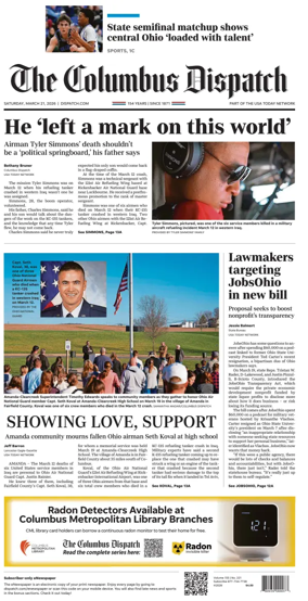 Cover of The Columbus Dispatch