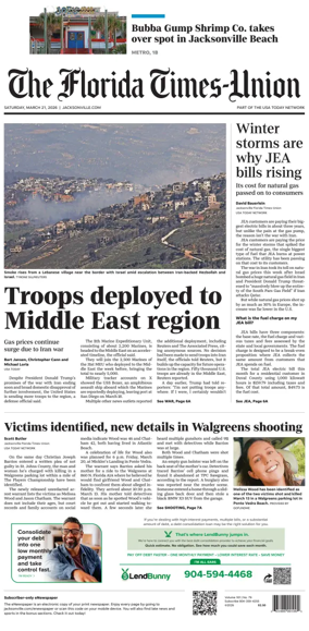 Cover of The Florida Times-Union