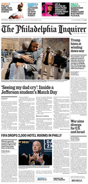 Cover of The Philadelphia Inquirer