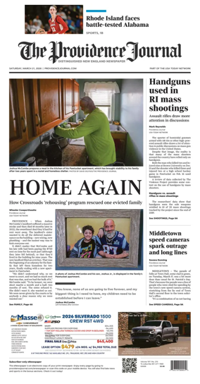 Cover of The Providence Journal