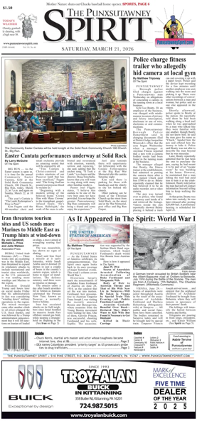 Cover of The Punxsutawney Spirit