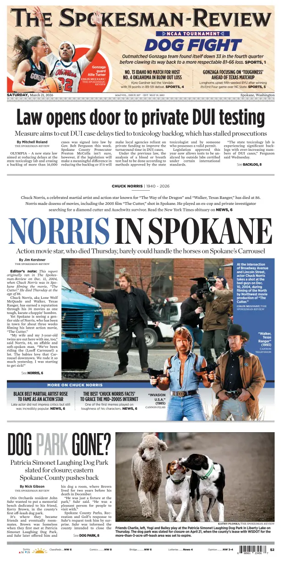 Cover of The Spokesman-Review (Spokane)
