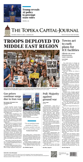 Cover of The Topeka Capital-Journal