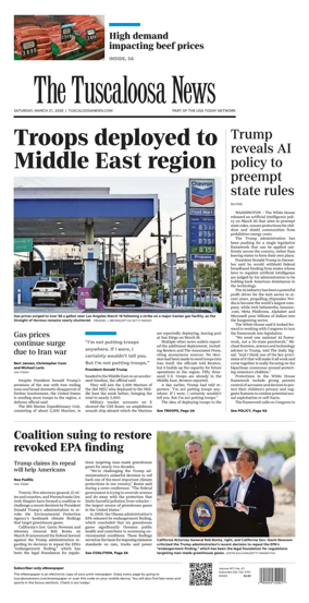 Cover of The Tuscaloosa News