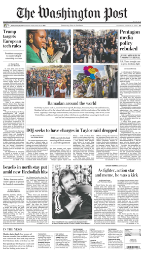 Cover of The Washington Post