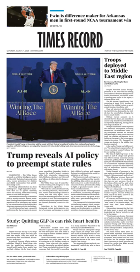 Cover of Times Record (Ft. Smith Southwest)