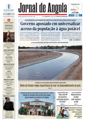 Cover of Jornal de Angola