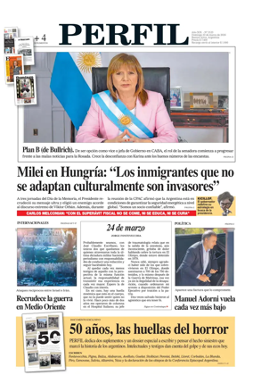 Cover of Perfil (Domingo)