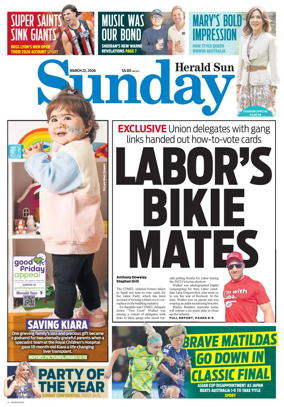 Cover of Herald Sun