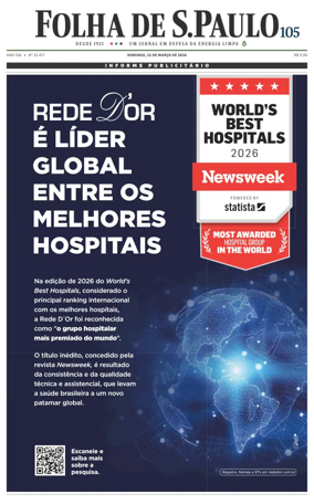 Cover of Folha de S.Paulo