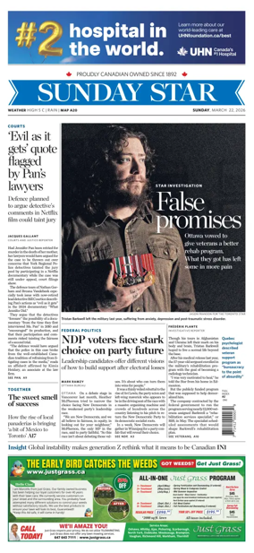 Cover of Toronto Star