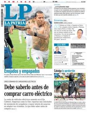 Cover of La Patria (Colombia)