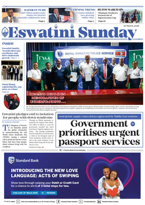 Cover of Eswatini Sunday