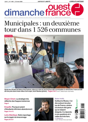 Cover of Dimanche Ouest France (Loire-Atlantique)