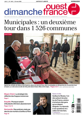 Cover of Dimanche Ouest France (Normandie)
