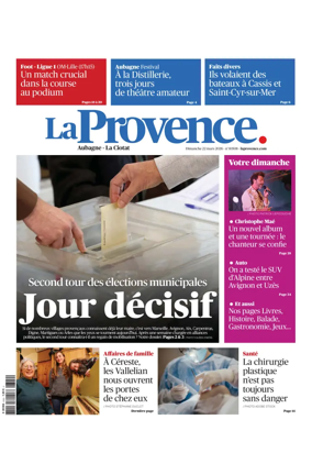 Cover of La Provence Aubagne-La Ciotat