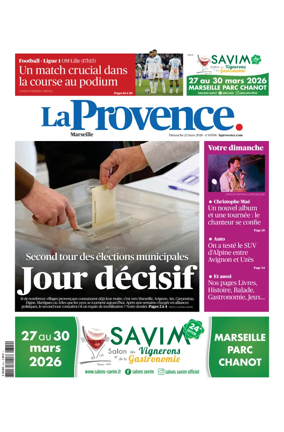 Cover of La Provence Marseille
