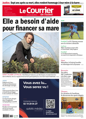 Cover of Le Courrier de l’Ouest (Deux-Sevres)