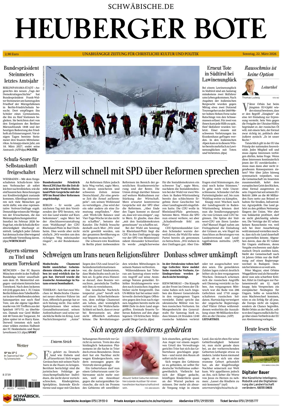 Cover of Heuberger Bote