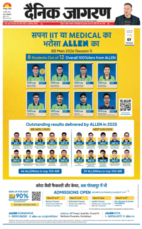 Cover of Dainik Jagran - Gorakhpur