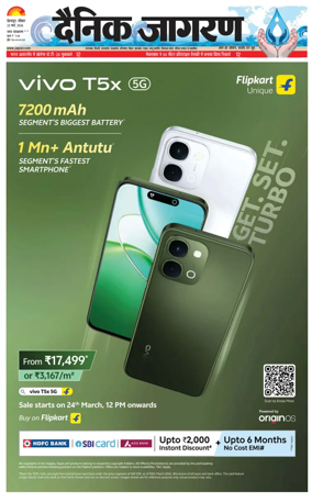 Cover of Dainik Jagran - Rishikesh