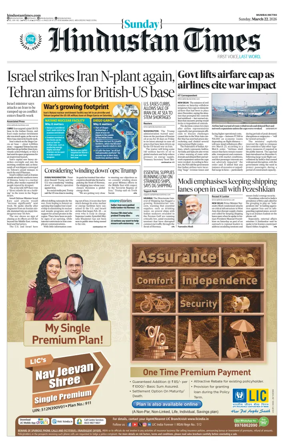 Cover of Hindustan Times Thane