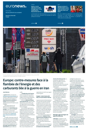 Cover of EuroNews (French Edition)