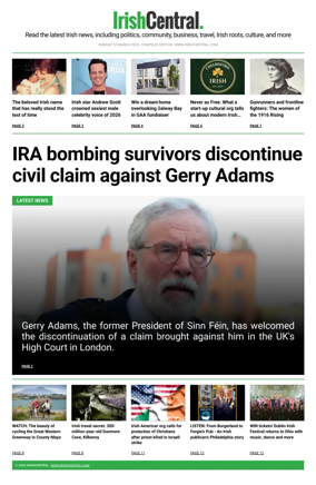 Cover of Irish Central