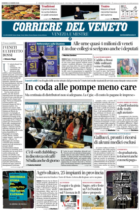 Cover of Corriere del Veneto (Venezia e Mestre)