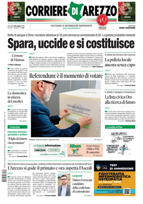 Cover of Corriere di Arezzo