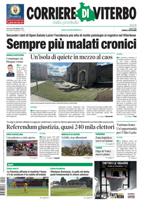 Cover of Corriere di Viterbo