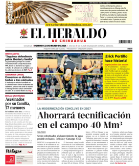 Cover of El Heraldo de Chihuahua