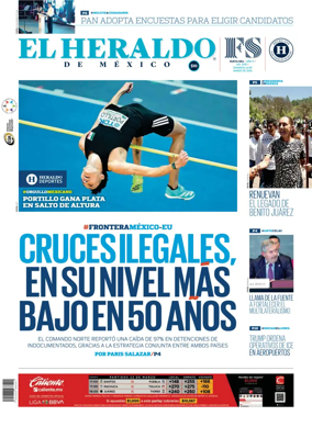 Cover of El Heraldo de Mexico